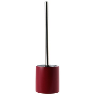 Toilet Brush Toilet Brush Holder, Steel, Ruby Red, Free Standing Gedy YU33-53